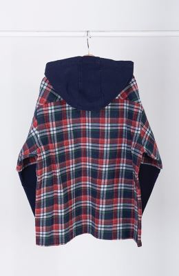 شکت فلانل و دورس لایکرا کلاه دار