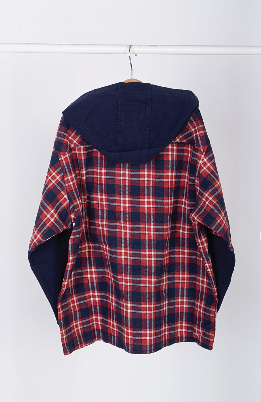 شکت فلانل و دورس لایکرا کلاه دار