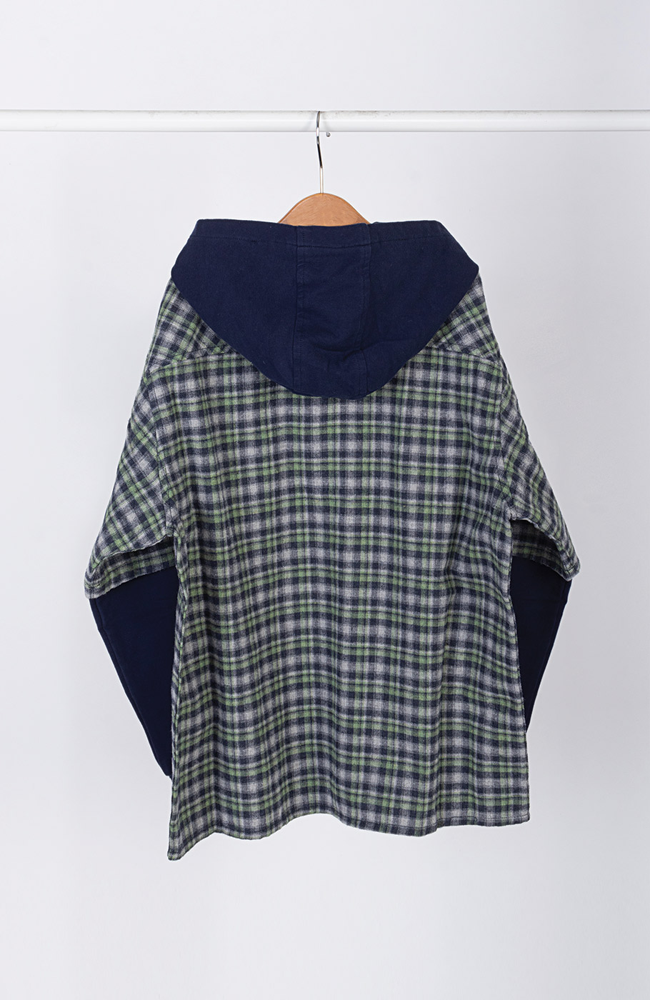 شکت فلانل و دورس لایکرا کلاه دار