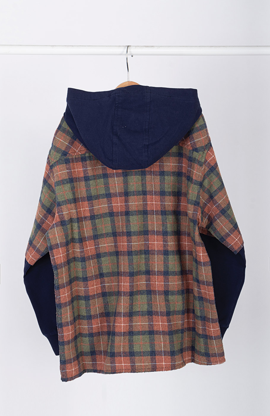 شکت فلانل و دورس لایکرا کلاه دار