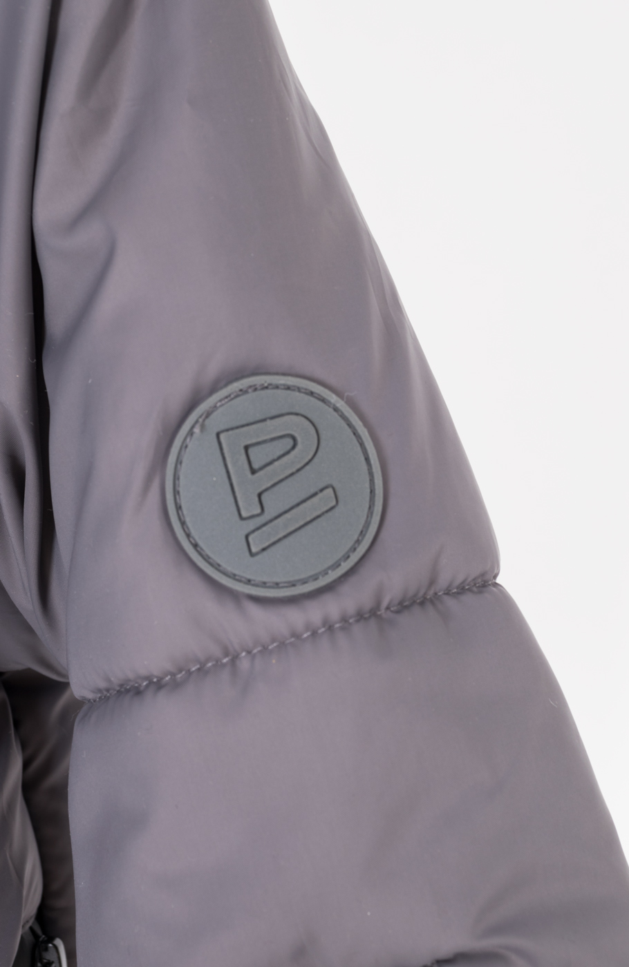 کاپشن پافر شمعی راه راه