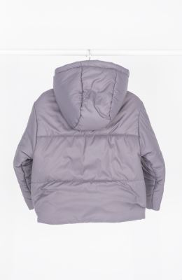 کاپشن پافر شمعی راه راه