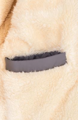 کاپشن پافر شمعی راه راه