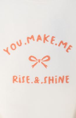 تیشرت آستین بلند دورس لایکرا پاپیونی