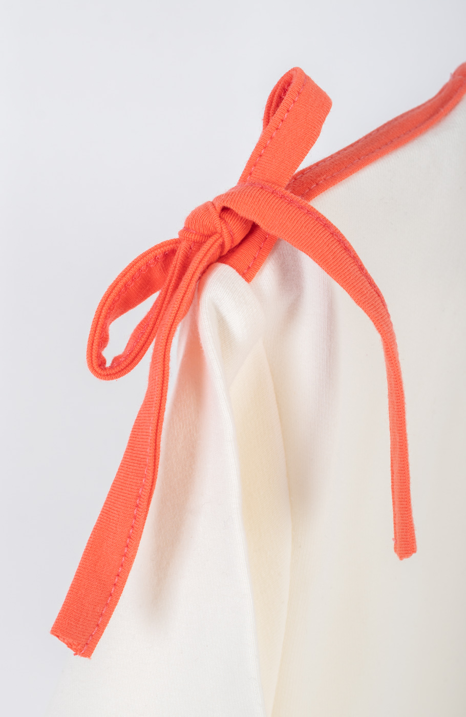 تیشرت آستین بلند دورس لایکرا پاپیونی