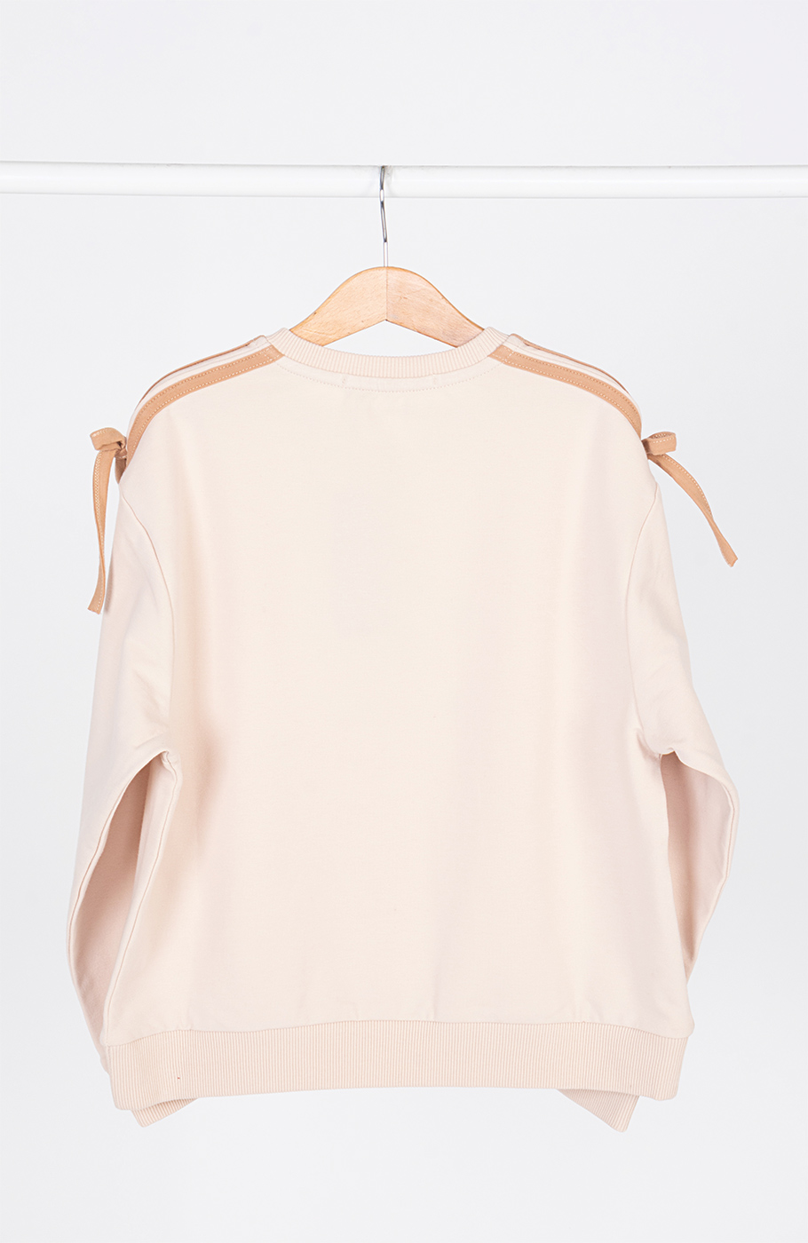 تیشرت آستین بلند دورس لایکرا پاپیونی