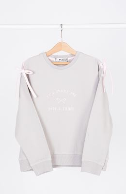 تیشرت آستین بلند دورس لایکرا پاپیونی