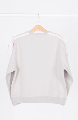 تیشرت آستین بلند دورس لایکرا پاپیونی