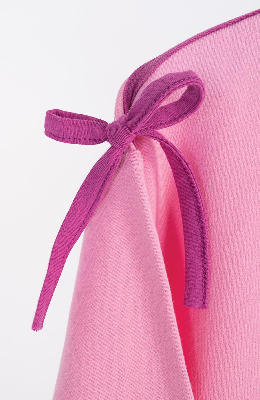 تیشرت آستین بلند دورس لایکرا پاپیونی