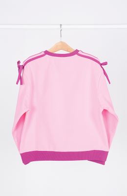 تیشرت آستین بلند دورس لایکرا پاپیونی