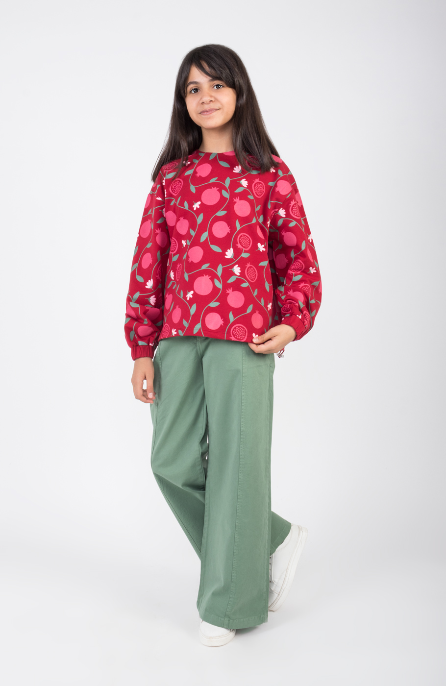 تیشرت آستین بلند دورس لایکرا