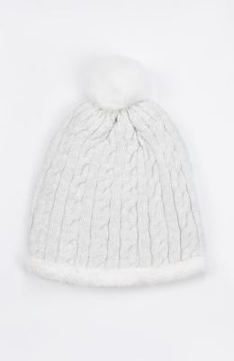 کلاه و رینگ بافت لبه خزه دار