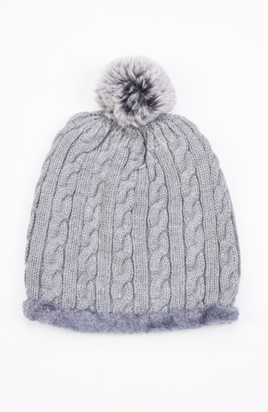 کلاه و رینگ بافت لبه خزه دار