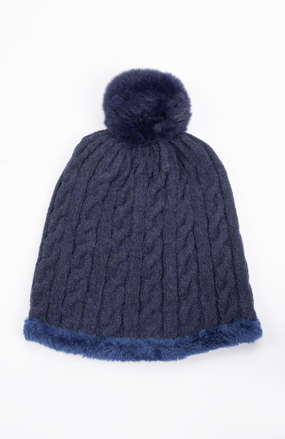 کلاه و رینگ بافت لبه خزه دار