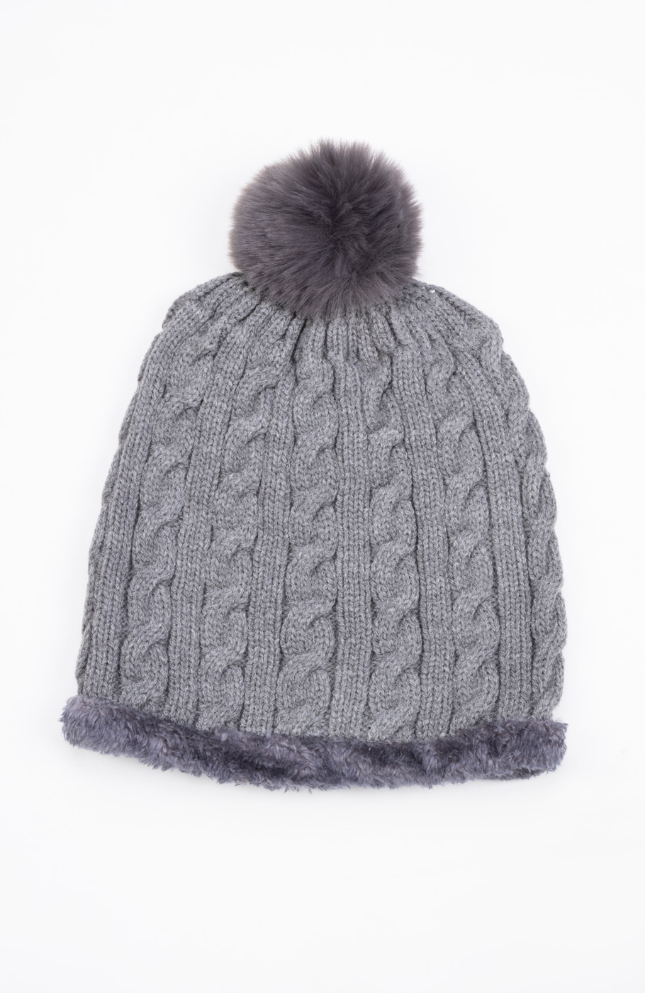 کلاه و رینگ بافت لبه خزه دار