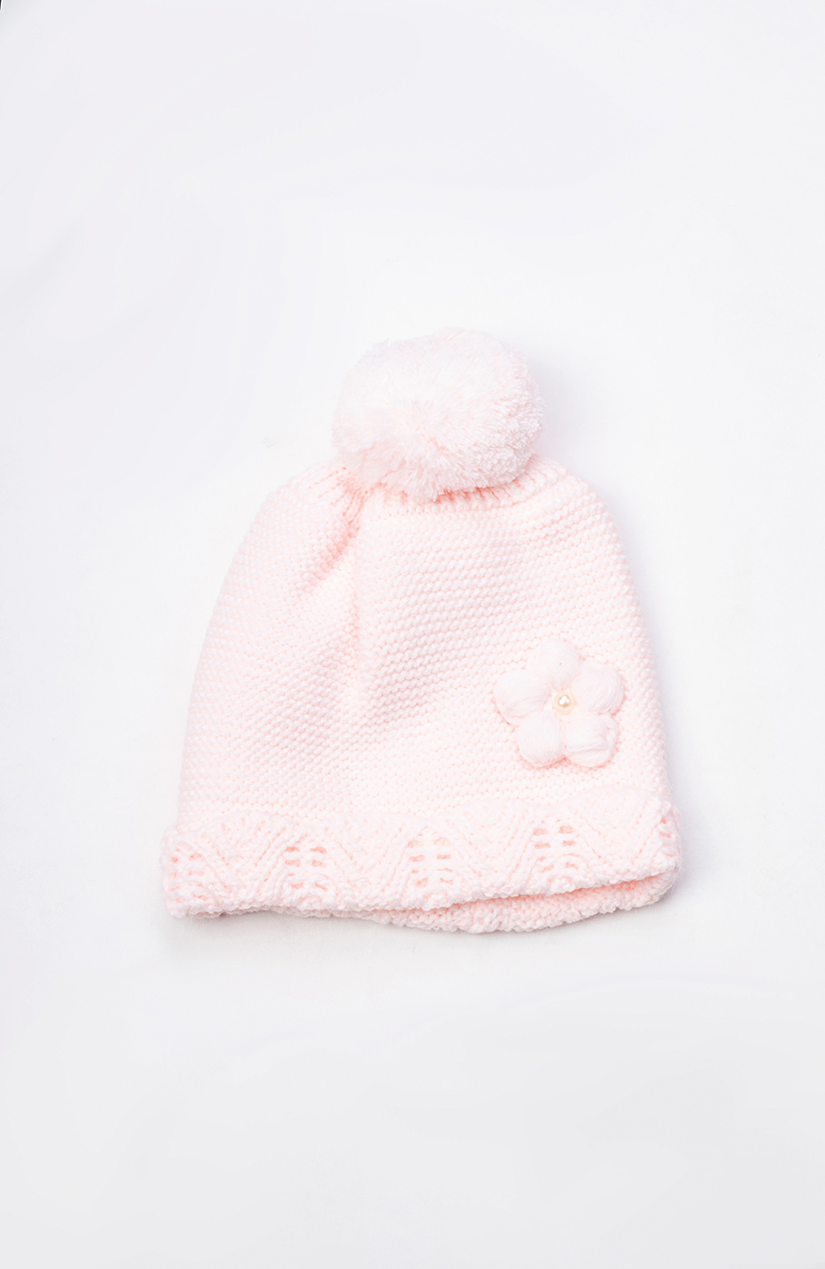 کلاه گلدار و شال بافت