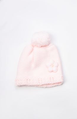 کلاه گلدار و شال بافت