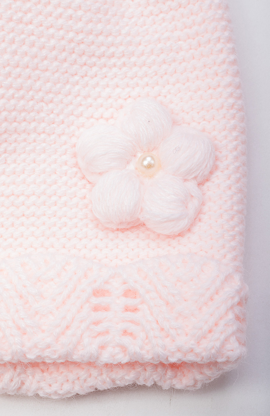 کلاه گلدار و شال بافت