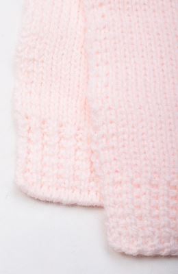 کلاه گلدار و شال بافت