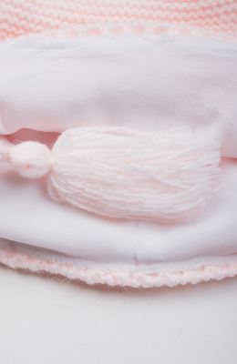 کلاه دو گوش و شال بافت