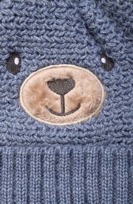 کلاه خرسی و شال بافت