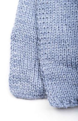 کلاه راه راه دو رنگ و شال بافت