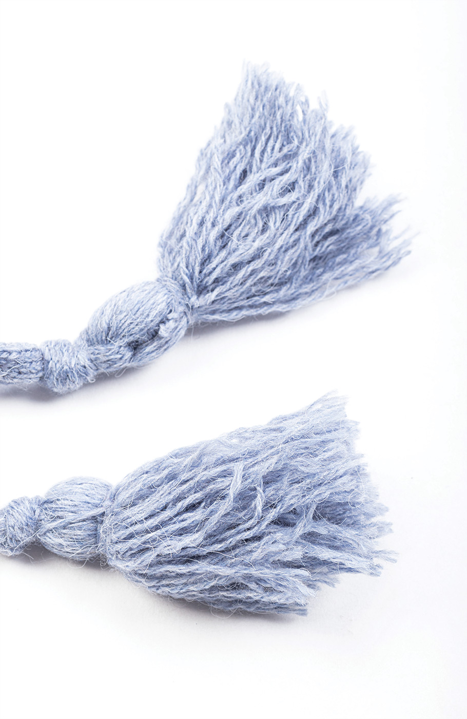 کلاه راه راه دو رنگ و شال بافت