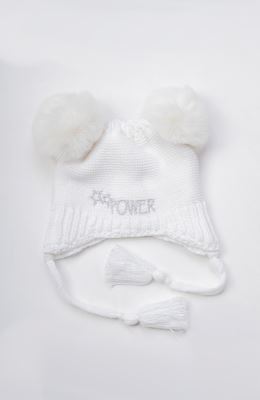 کلاه دو گوش و شال بافت