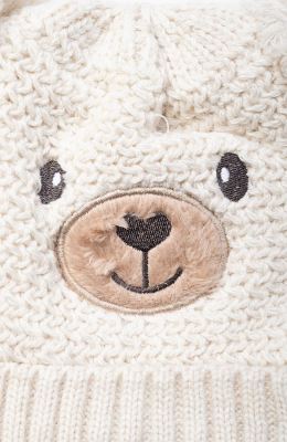 کلاه خرسی و شال بافت