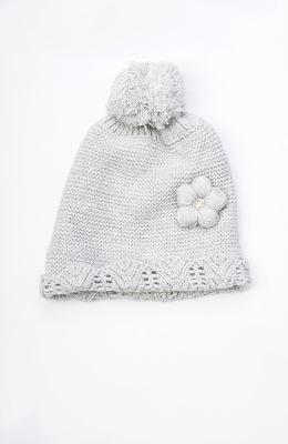 کلاه گلدار و شال بافت