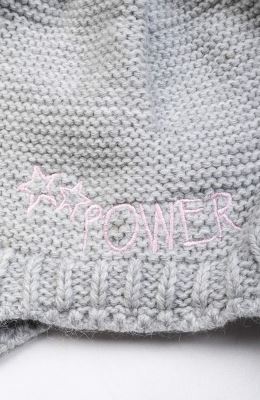 کلاه دو گوش و شال بافت