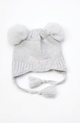 کلاه دو گوش و شال بافت