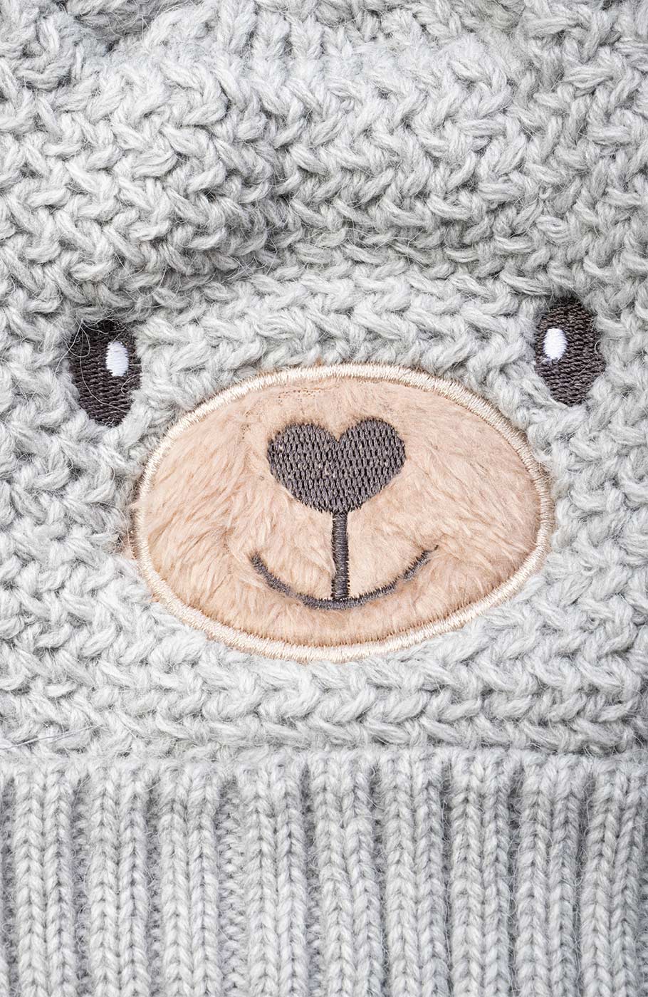 کلاه خرسی و شال بافت