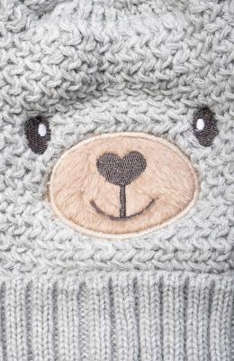 کلاه خرسی و شال بافت