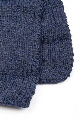 کلاه راه راه و شال بافت