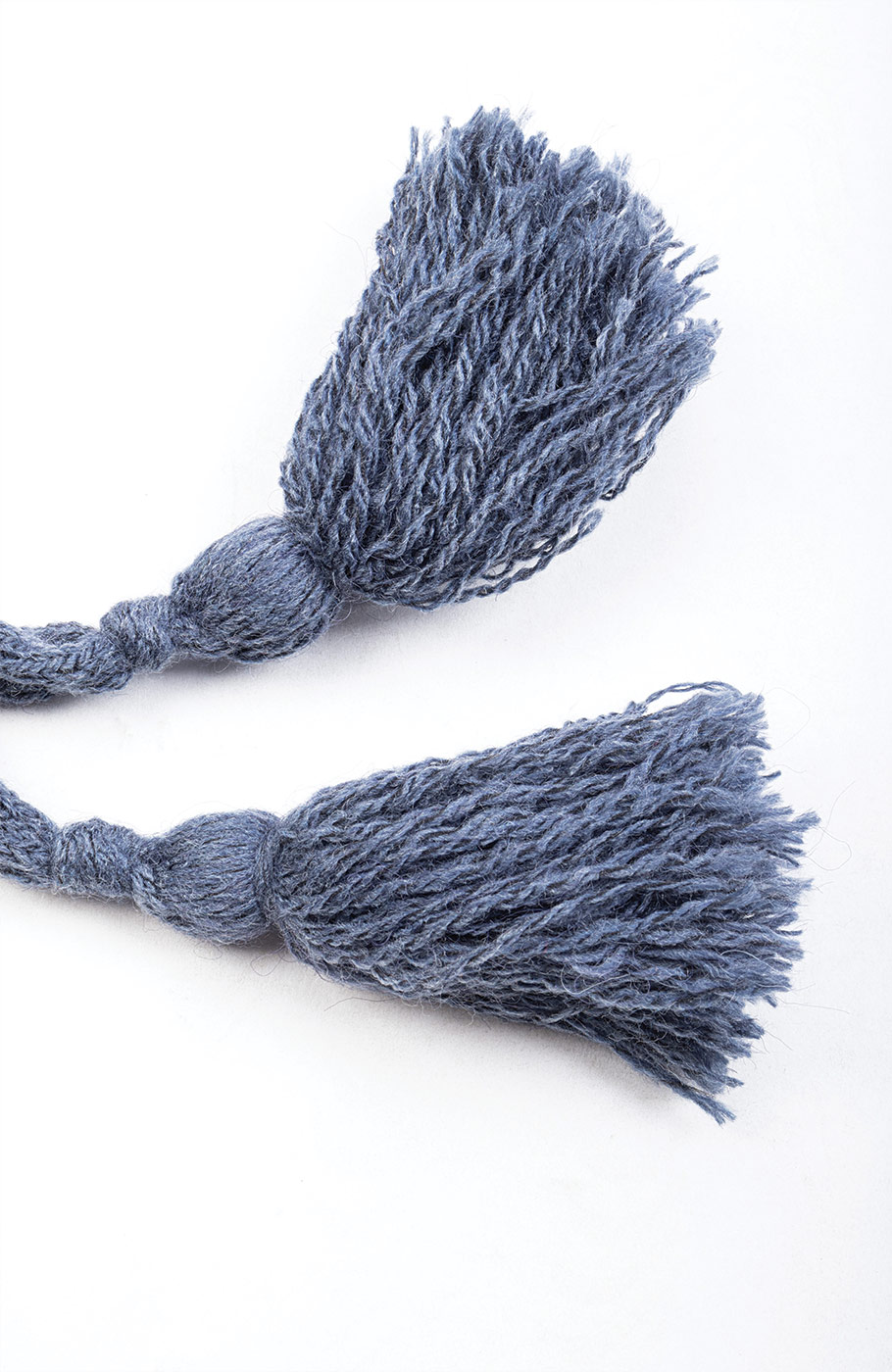 کلاه راه راه دو رنگ و شال بافت