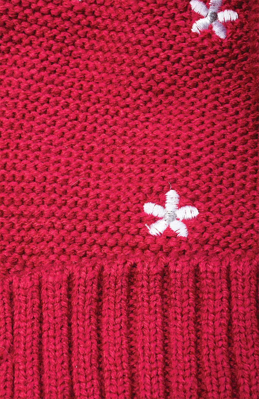 کلاه گلدوزی گلدار و شال بافت