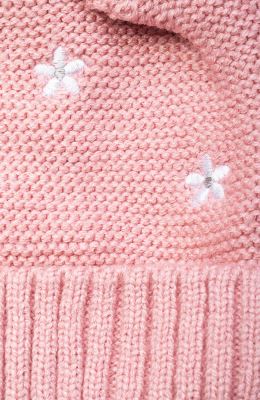 کلاه گلدوزی گلدار و شال بافت