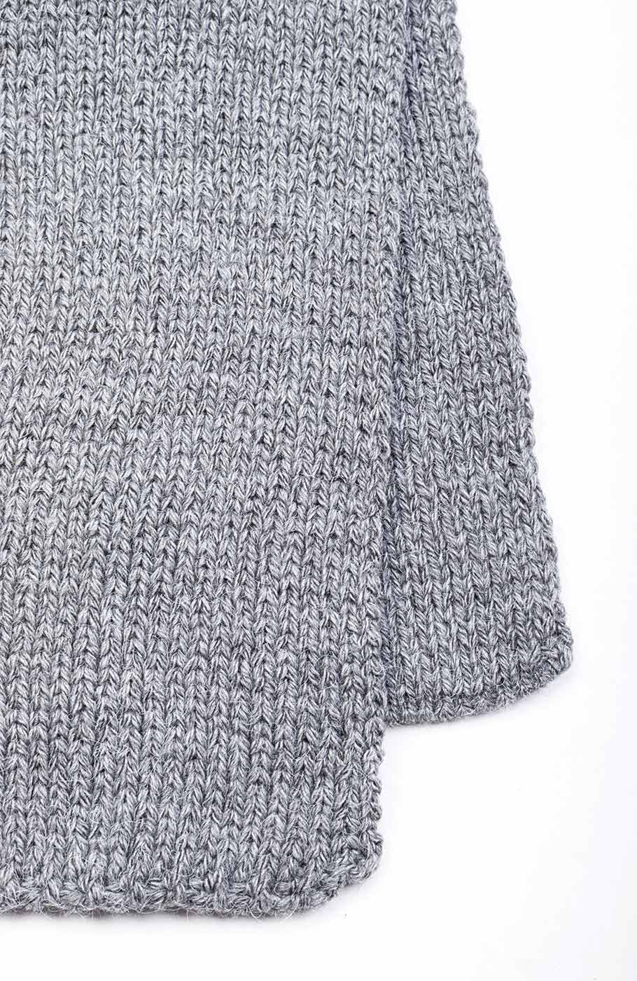 کلاه خرسی دو رنگ و شال بفت