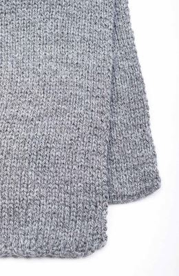 کلاه خرسی دو رنگ و شال بفت