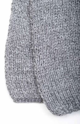 کلاه راه راه دو رنگ و شال بافت