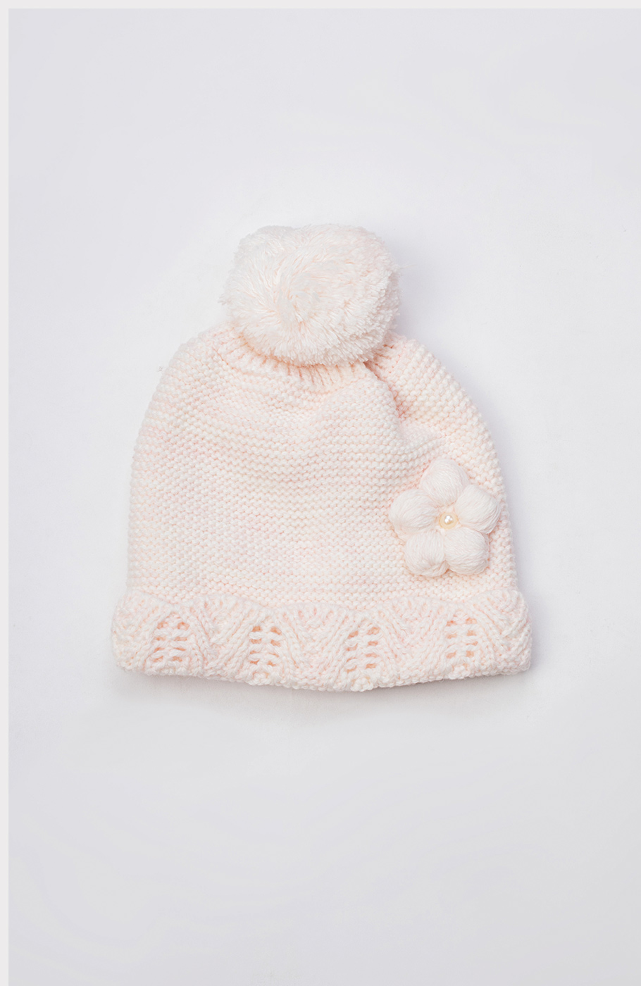 کلاه گلدار و شال بافت