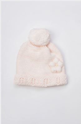 کلاه گلدار و شال بافت