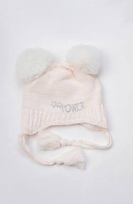 کلاه دو گوش و شال بافت