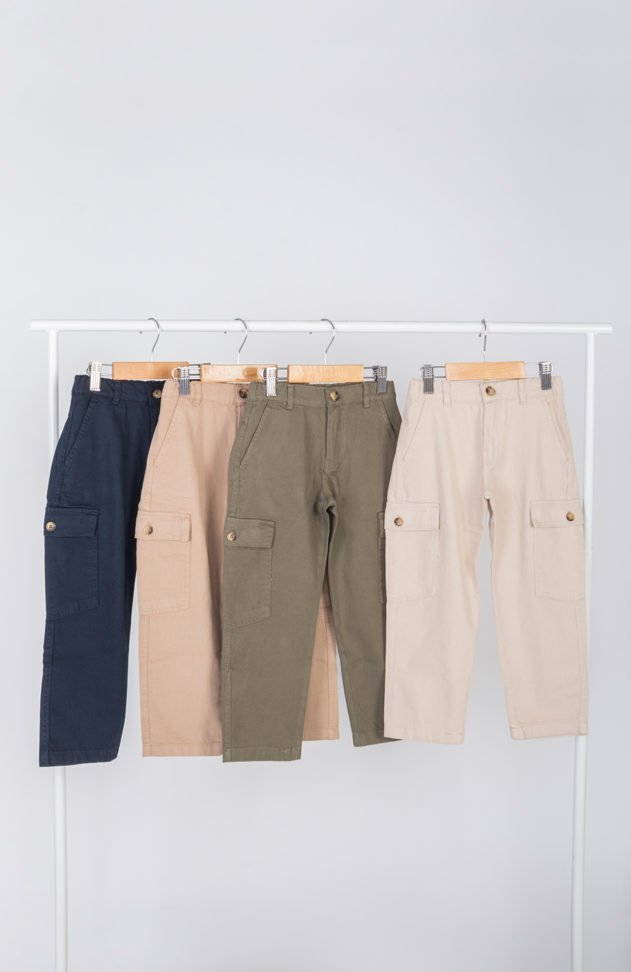 شلوار کتان جیب دار