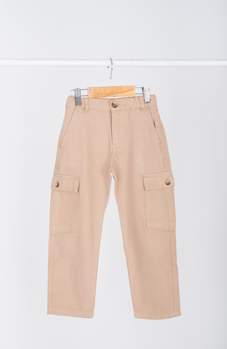 شلوار کتان جیب دار