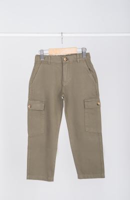 شلوار کتان جیب دار