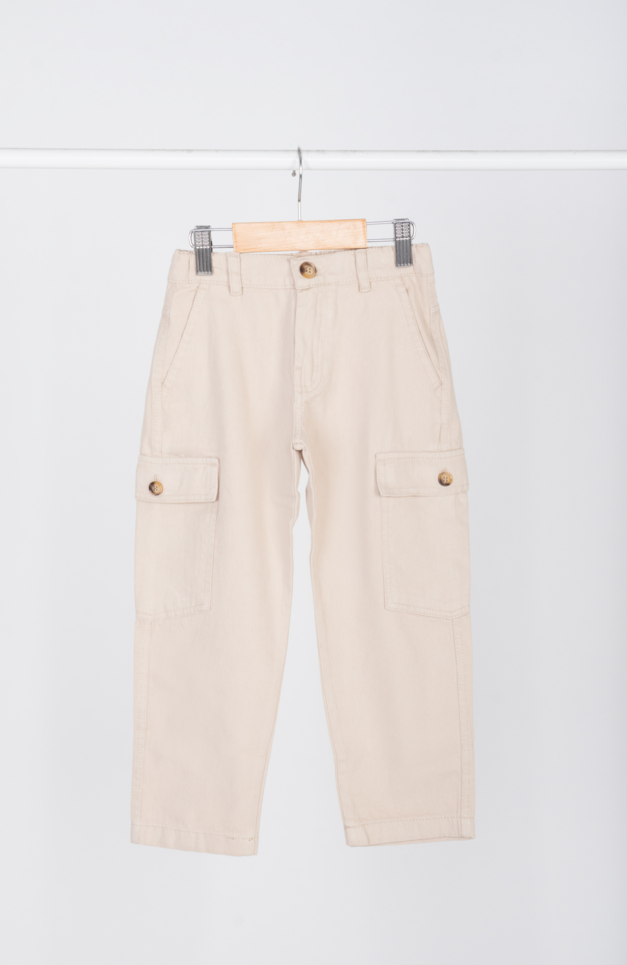 شلوار کتان جیب دار