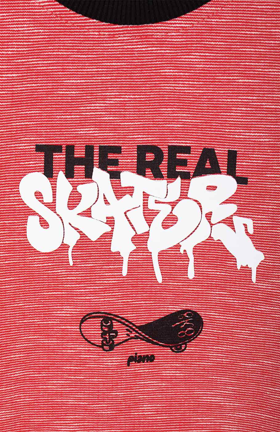 تیشرت آستین بلند دورس افکت دار (ست با کد 11443)