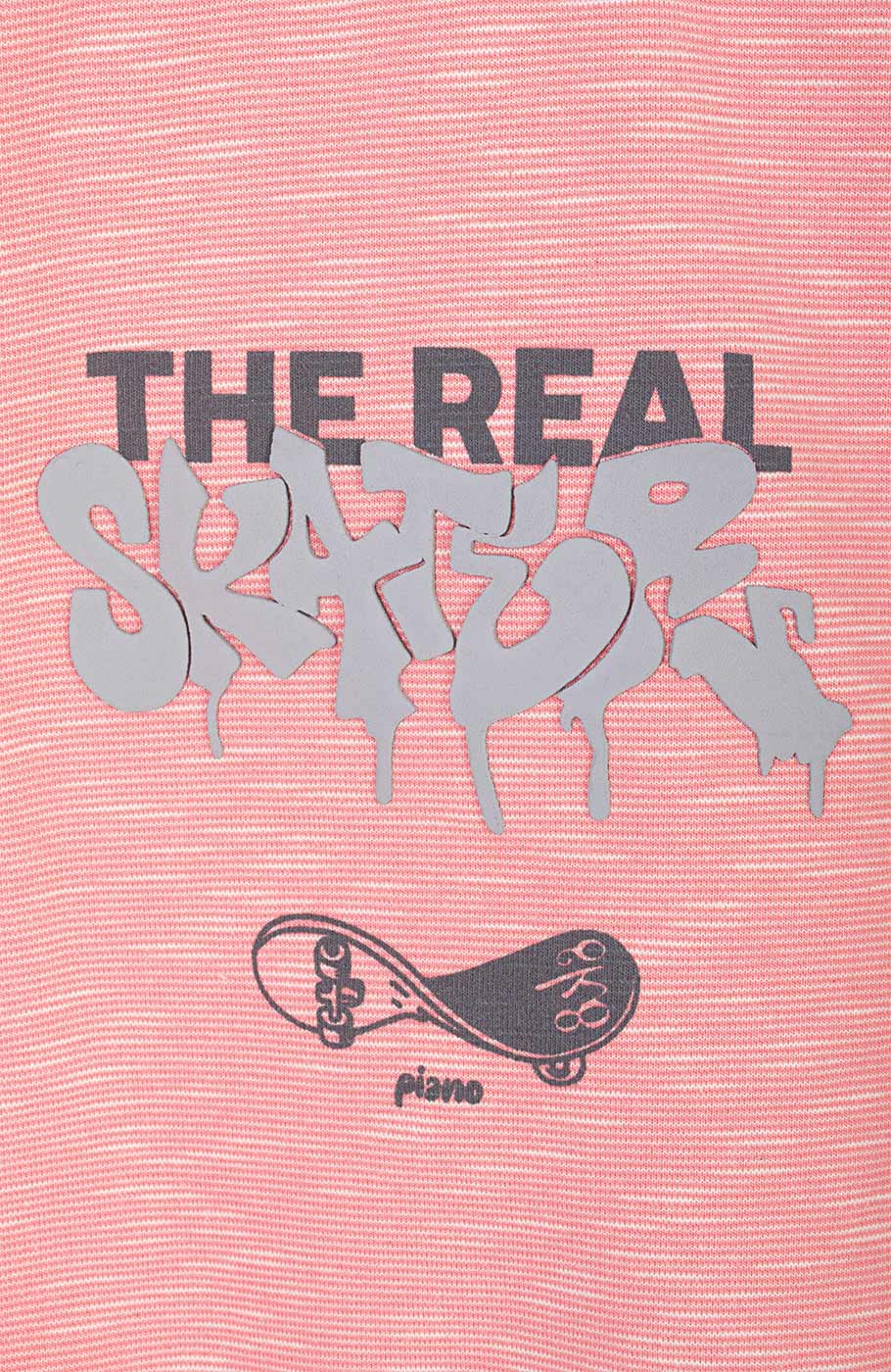 تیشرت آستین بلند دورس افکت دار (ست با کد 11443)